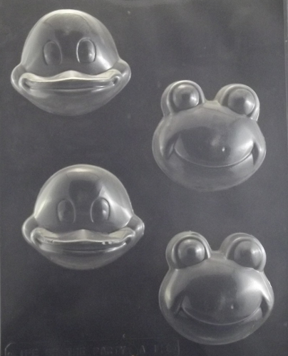 Frog and Duck faces SOAP - CANDY MOLD
