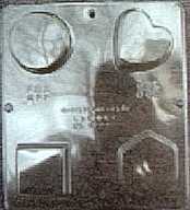Assorted Shapes SOAP - CANDY MOLD