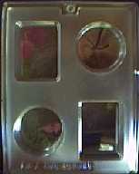 Rectangle Circle Bars SOAP - CANDY MOLD