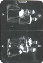 Small 3-D Bridegroom Chocolate Candy Mold