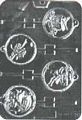 12 Days of Christmas Pop 9-12 Chocolate Candy Mold