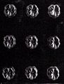 4 Leaf Clovers Chocolate Candy Mold